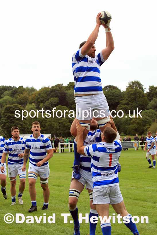 Tynedale v Wharfedale Foresters.  Photo: David T. Hewitson/Sports for All Pics